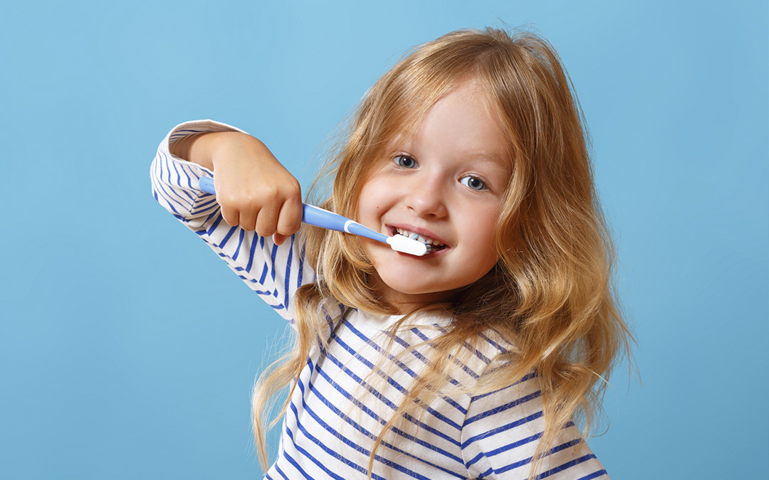 cuidado de los dientes en niños